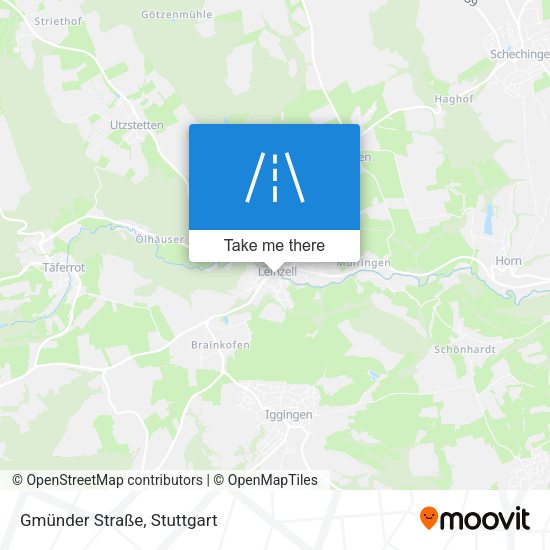 Gmünder Straße map
