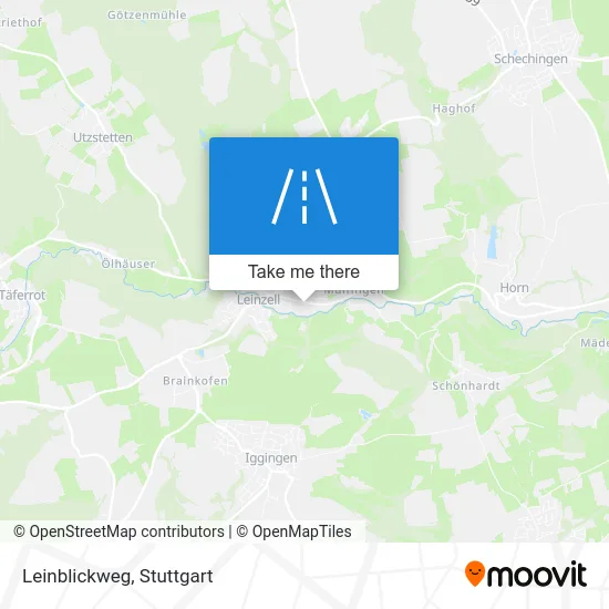 Карта Leinblickweg