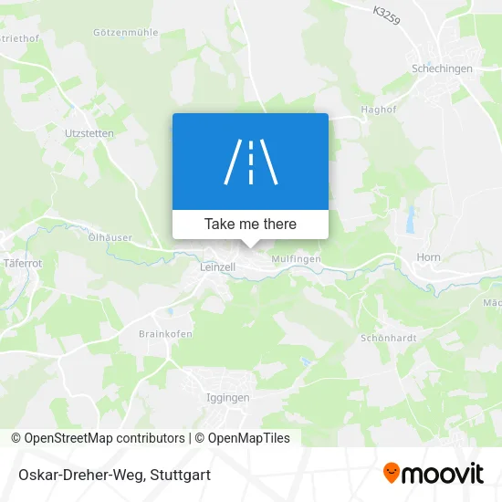 Карта Oskar-Dreher-Weg