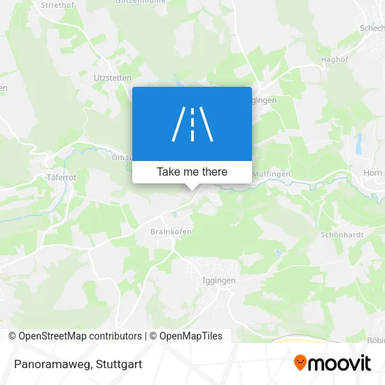 Карта Panoramaweg