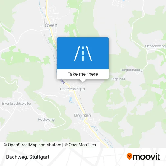 Карта Bachweg