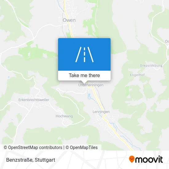 Карта Benzstraße