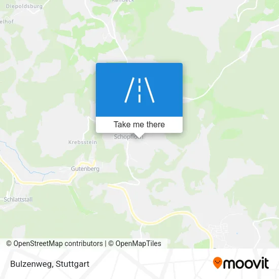 Карта Bulzenweg