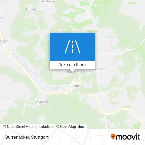 Карта Burrenäcker