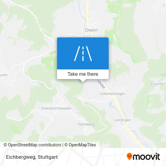 Карта Eichbergweg