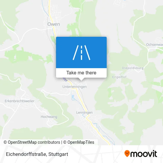 Карта Eichendorffstraße