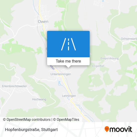 Hopfenburgstraße map