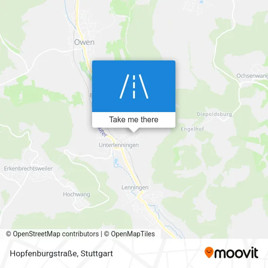 Карта Hopfenburgstraße