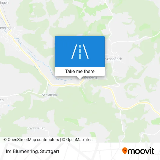 Карта Im Blumenring