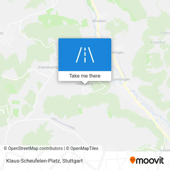 Карта Klaus-Scheufelen-Platz