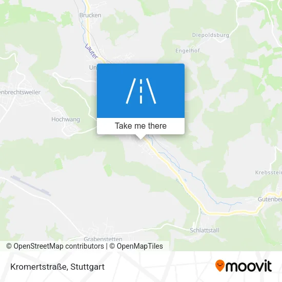 Карта Kromertstraße