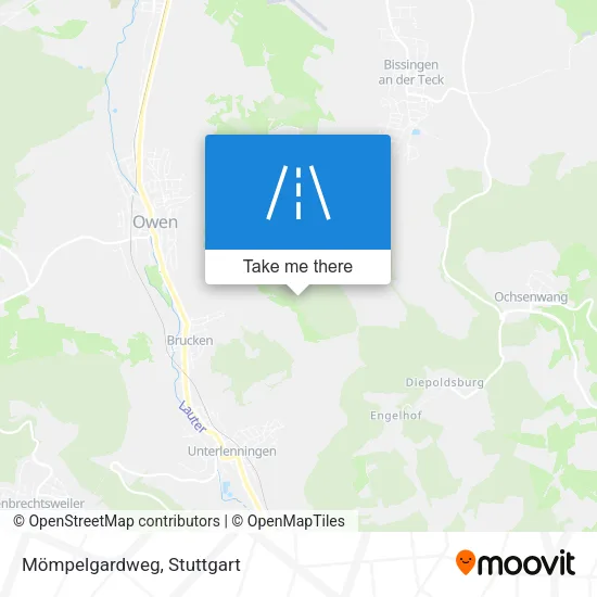 Карта Mömpelgardweg