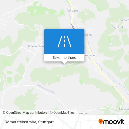 Römersteinstraße map