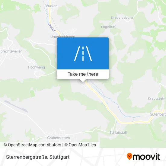 Карта Sterrenbergstraße