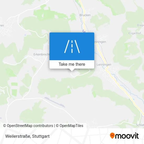 Карта Weilerstraße