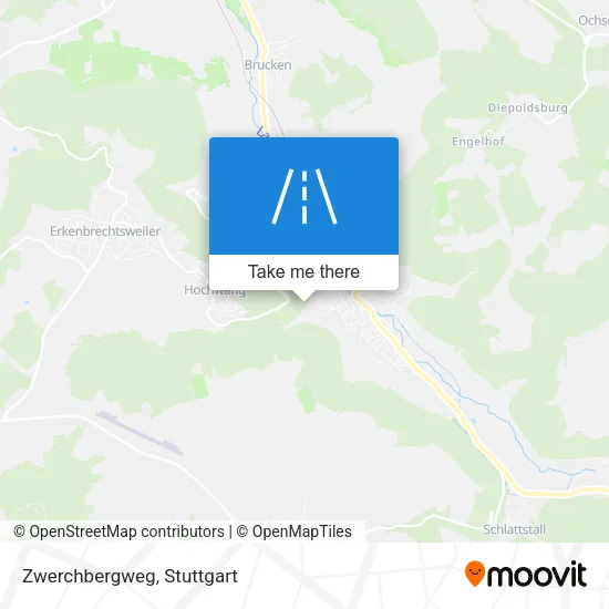 Карта Zwerchbergweg