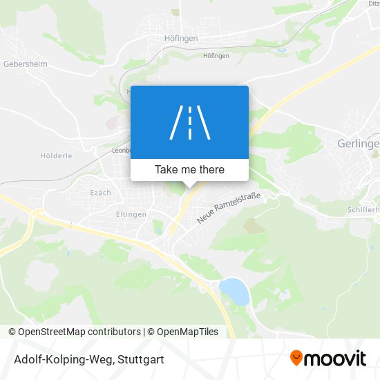 Карта Adolf-Kolping-Weg