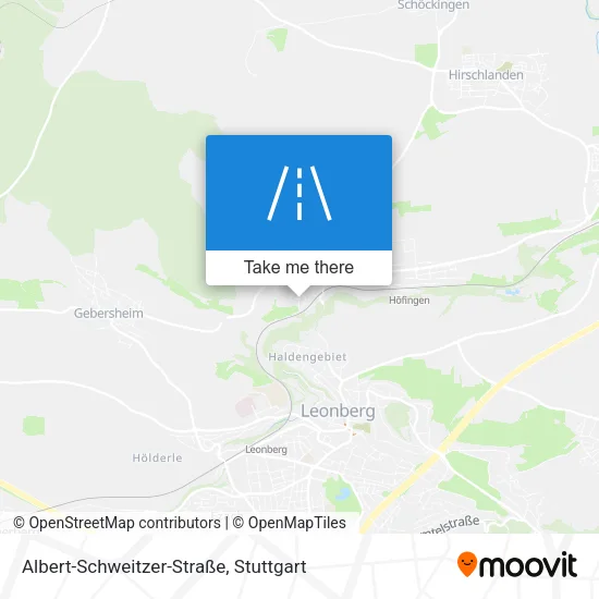 Albert-Schweitzer-Straße map