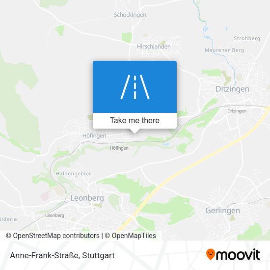 Anne-Frank-Straße map
