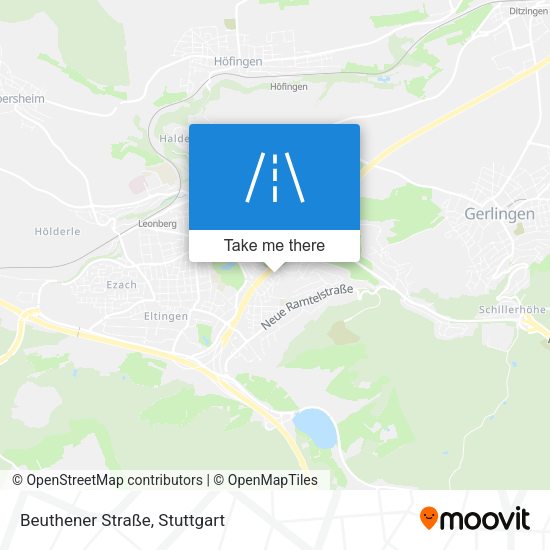 Beuthener Straße map
