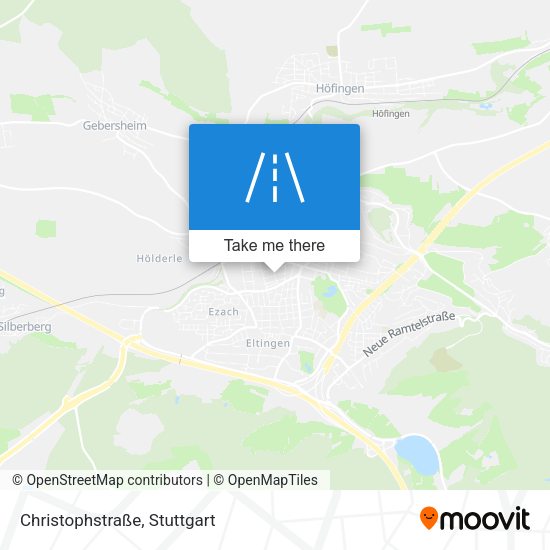 Christophstraße map