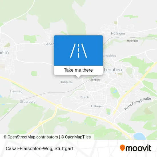 Карта Cäsar-Flaischlen-Weg