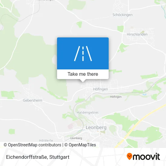 Карта Eichendorffstraße