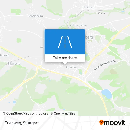 Карта Erlenweg