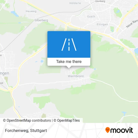 Карта Forchenweg