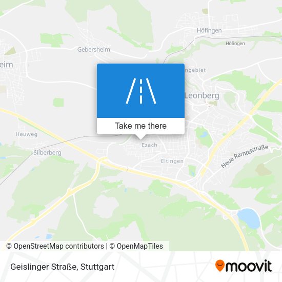 Geislinger Straße map