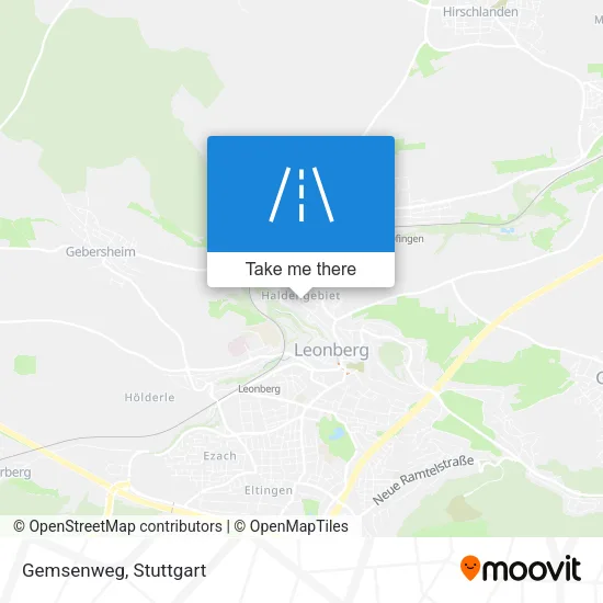 Карта Gemsenweg