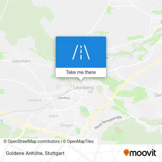 Карта Goldene Anhöhe