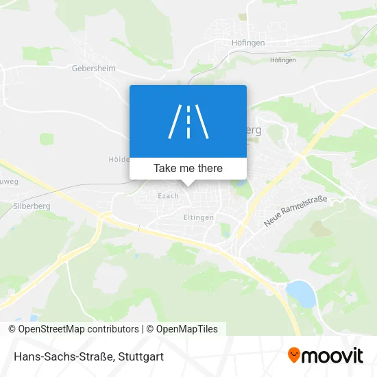 Hans-Sachs-Straße map