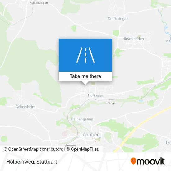 Карта Holbeinweg