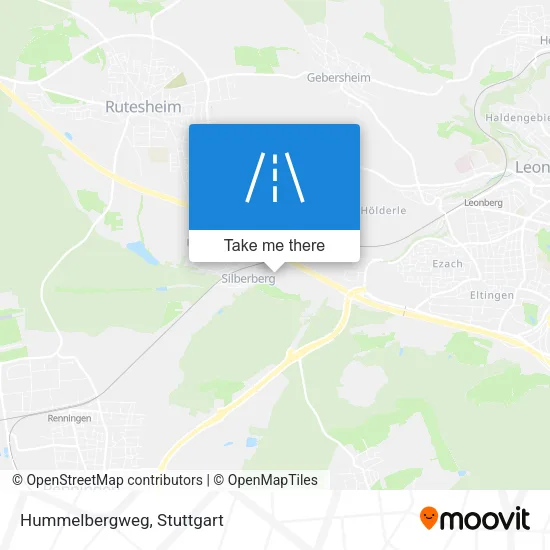 Карта Hummelbergweg