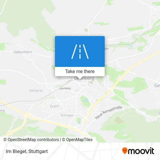 Карта Im Biegel