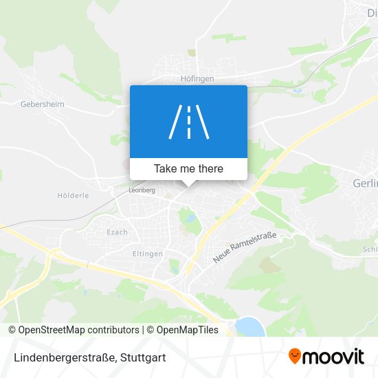 Lindenbergerstraße map