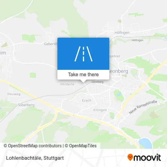 Карта Lohlenbachtäle