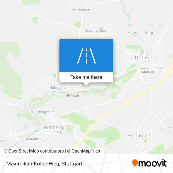 Карта Maximilian-Kolbe-Weg