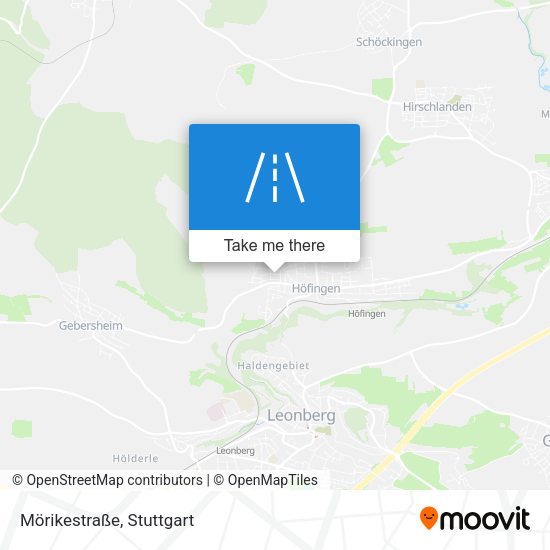 Mörikestraße map