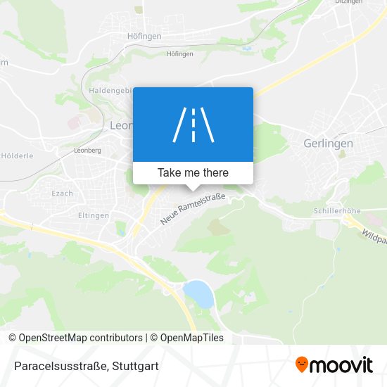 Paracelsusstraße map