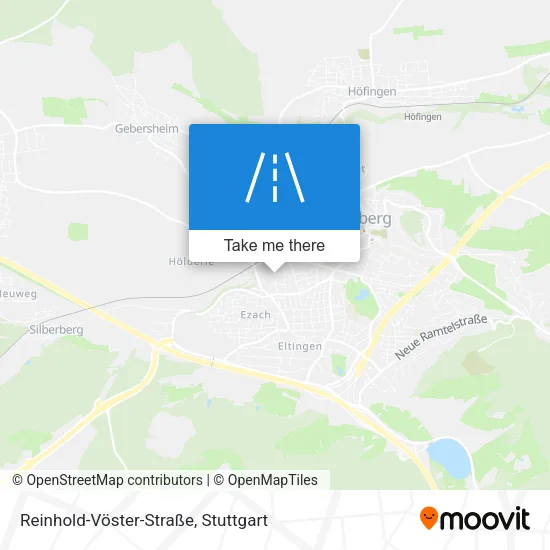 Карта Reinhold-Vöster-Straße