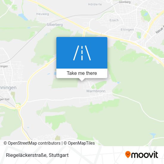 Riegeläckerstraße map
