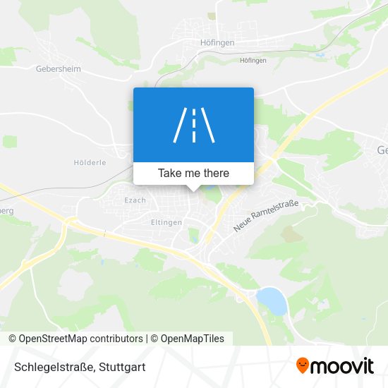 Schlegelstraße map