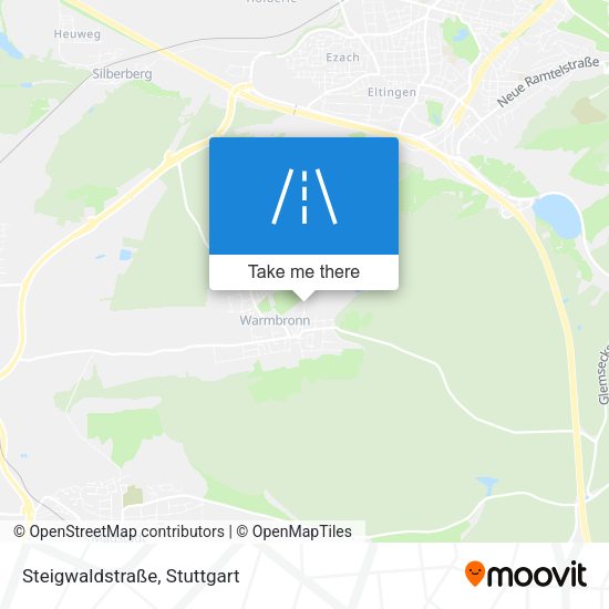Steigwaldstraße map