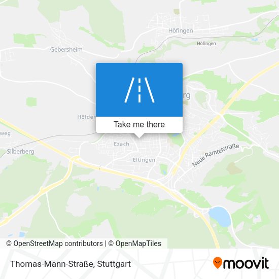 Thomas-Mann-Straße map