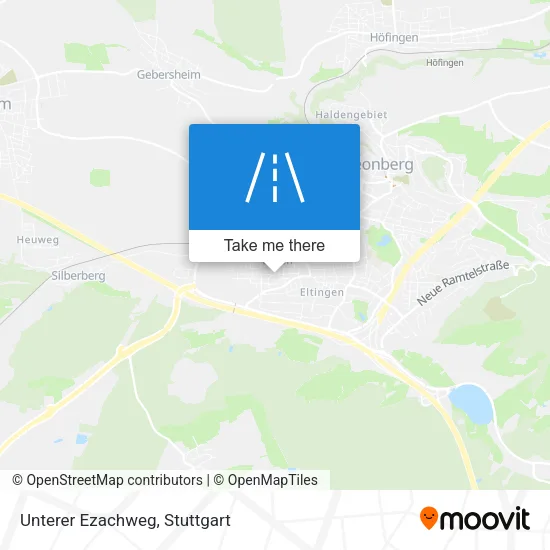Unterer Ezachweg map