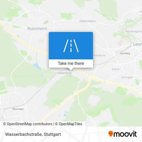 Карта Wasserbachstraße