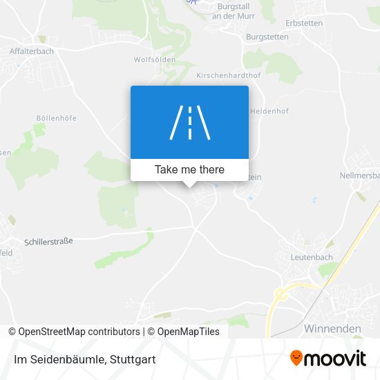 Im Seidenbäumle map