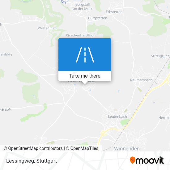 Карта Lessingweg